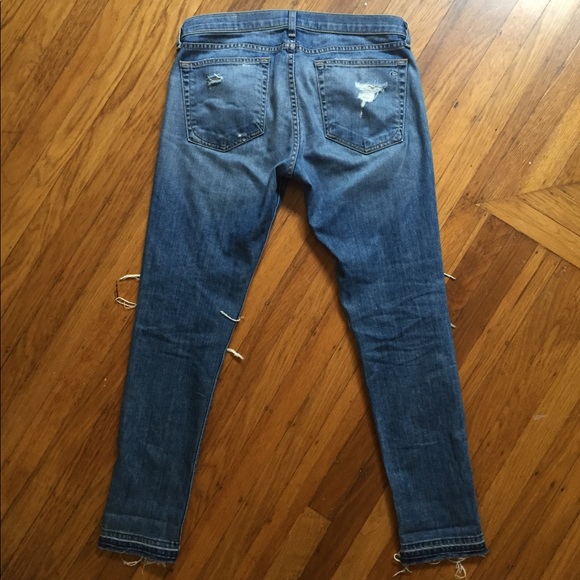 💫 SOLD! Rag & Bone Dre Slim Boyfriend Distressed - Picture 5 of 5